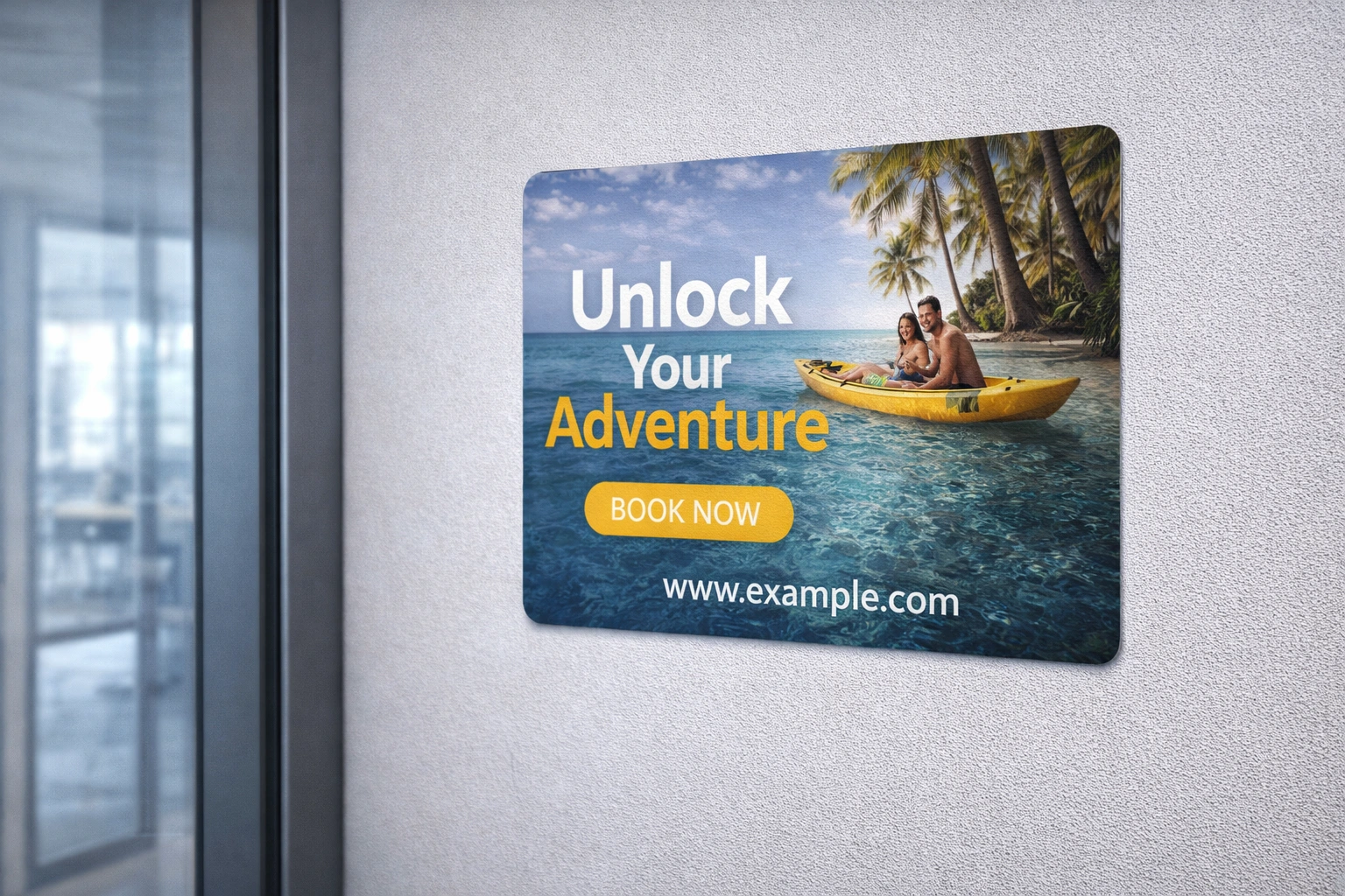 Stick On Board Signage