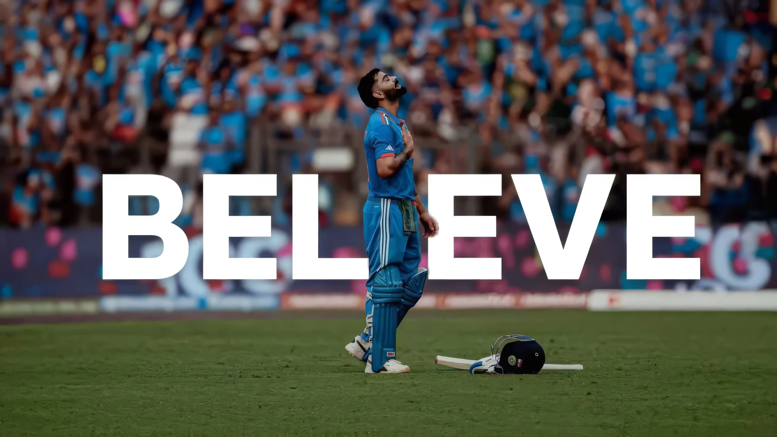 Believe Like Viratkohli Motivational poster