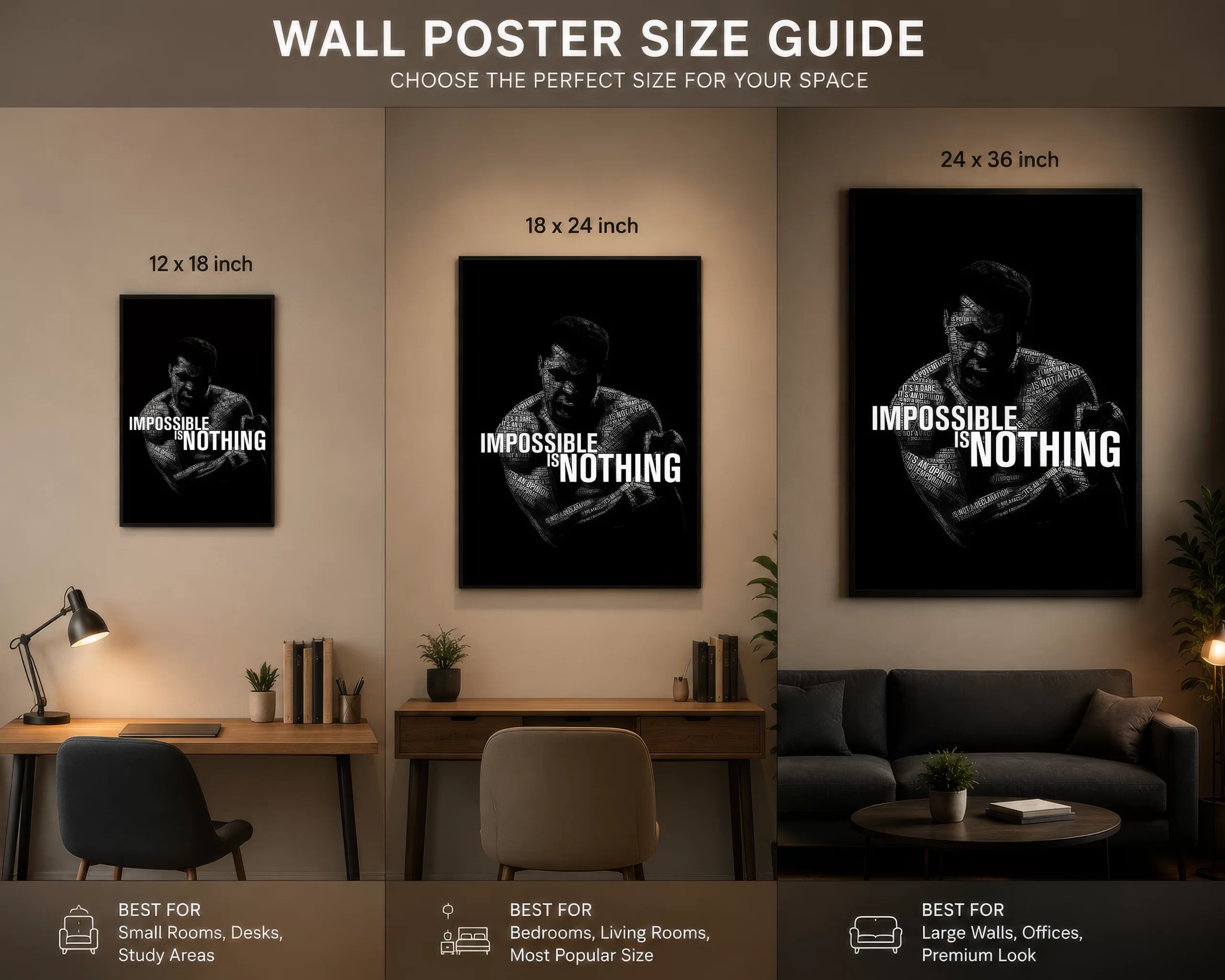 Fitness & Health Motivation poster