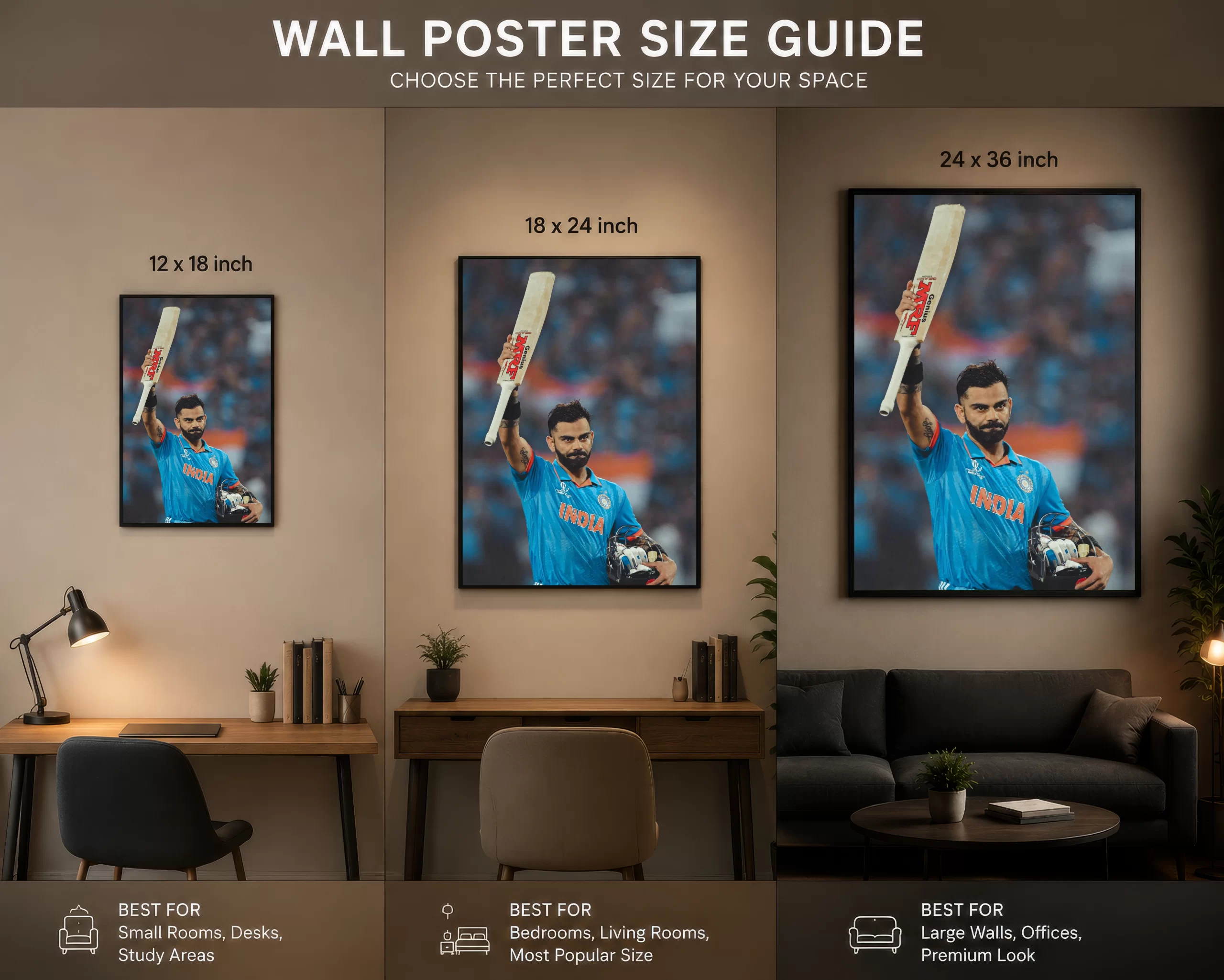 King Kohli poster