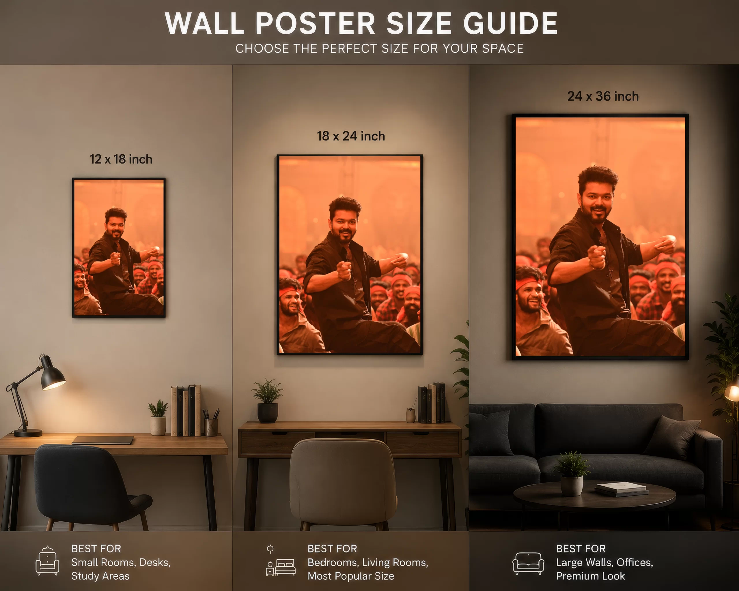 Leo Vintage Poster Vijay