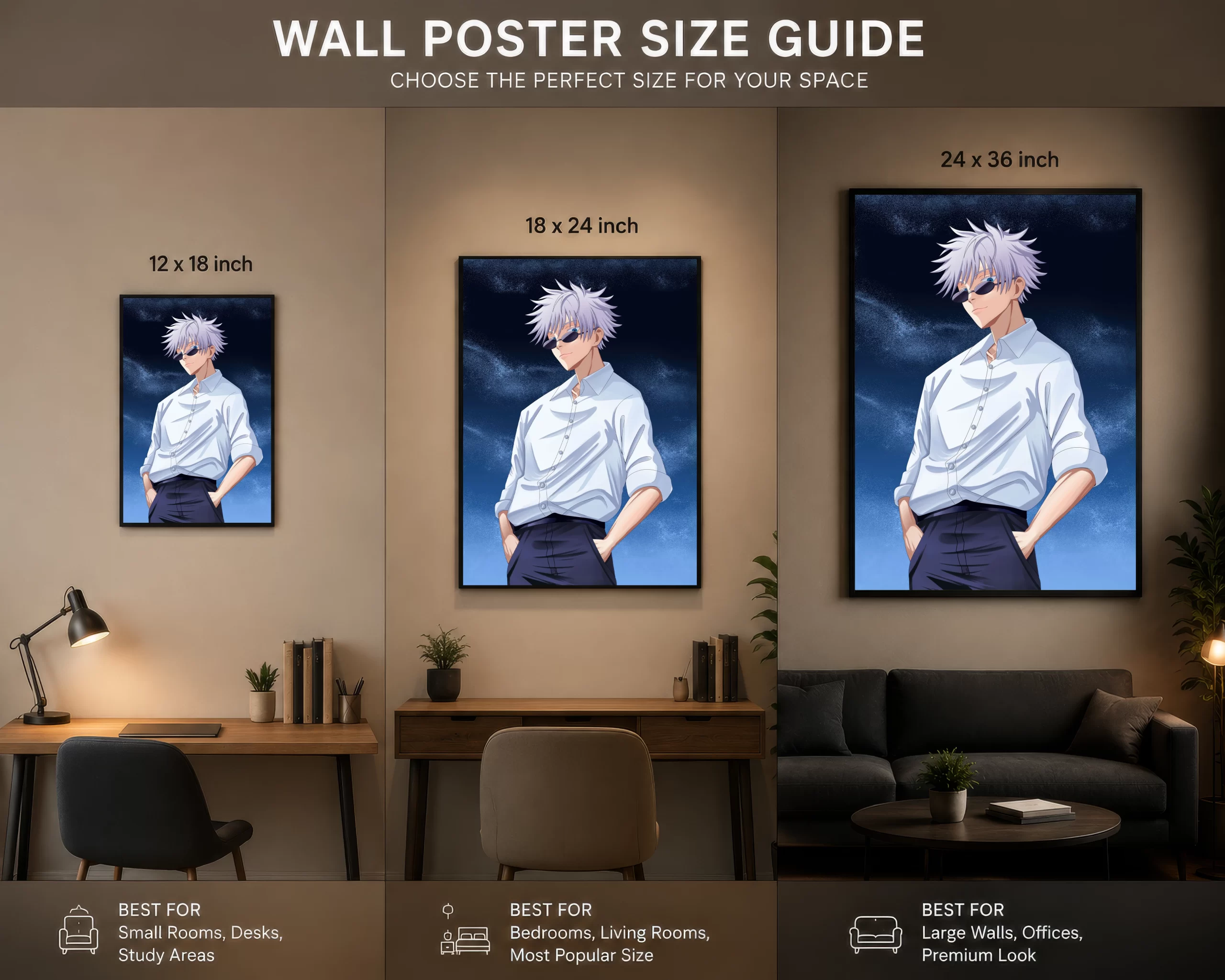 Satoru Gojo poster
