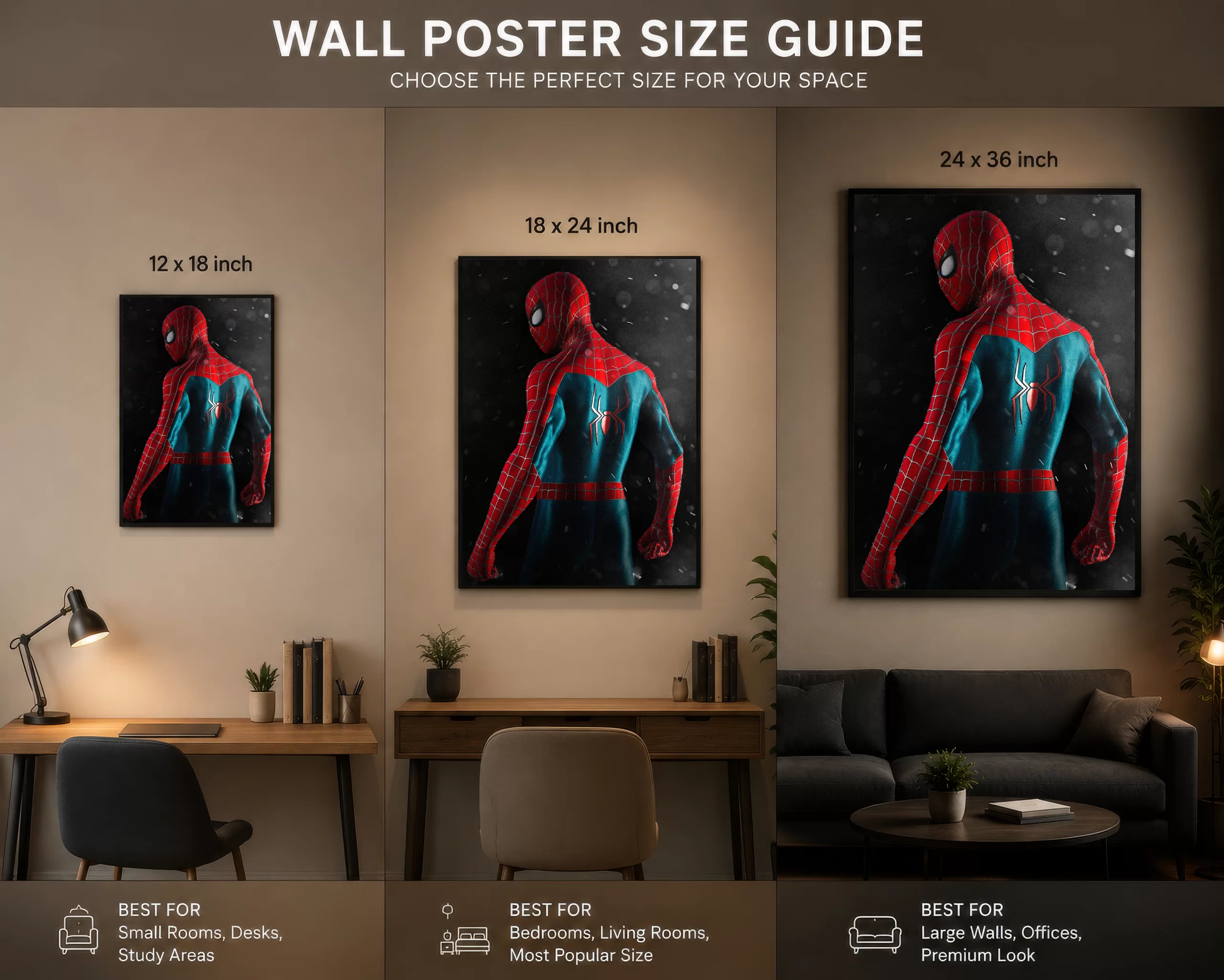 spider-Man brave vibe poster